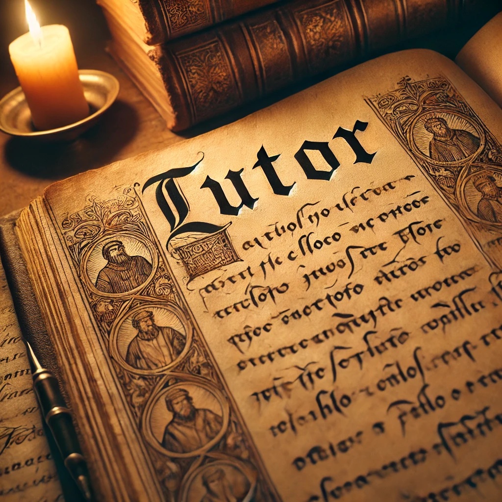 Ancient Latin script.